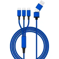 Smrter - Câble De Charge Usb Usb 2.0 Usb-a Mâle, Usb-c Mâle, Usb-c Mâle, Usb-c Mâle 1.20 M Bleu Triocnb Y618702