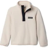 Columbia Helvetia Ii Snap Half Zip Fleece Beige 10-12 Years Enfants
