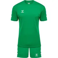 Hummel Survêtement citron vert / blanc