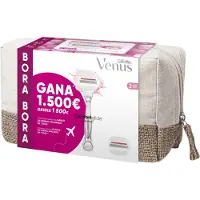 Gillette Venus Lames de rasoir 1 trousse de toilette + 1 rasoir + 2 lames de rasoir de recharge