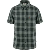 Fjällräven Övik Travel Short Sleeve Shirt Vert L Homme