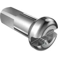 Dt Swiss Standard Pro Lock Nickel Plated Bike Nipples 100 Units Argenté 1.8 x 14 mm