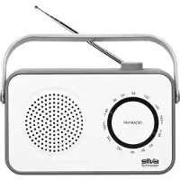 Silva Radio Mono UKW/FM Batterie/Netz sw-grau M 295 TR