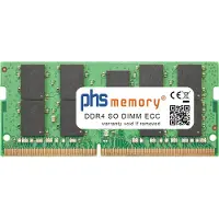 PHS-memory 32GB de mémoire RAM compatible avec Lenovo ThinkPad P72 (20MB) (processeur Xeon) DDR4 SO DIMM ECC 2666MHz PC4-2666V-P (SP468176)