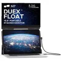 Mobile Pixels , Moniteur portable 15,6" à écran tactile Full HD Duex Float pivotant pour PC, Noir