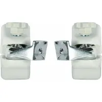 B-Tech BT332 Mur (Installation murale, Inclinable), Pied + support mural pour enceinte, Blanc