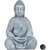 Relaxdays Buddha Figur