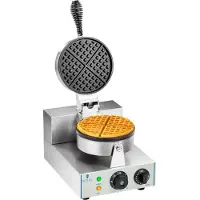 Royal Catering Gaufrier rond - 1 x 1.300 watts RCWM-1300-R