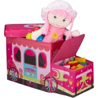 Relaxdays Tabouret pouf enfant