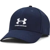 Under Armour pour homme. 1381645 Casquette réglable Bleu de la marque (OSFA), Blanc, Casuel, Sport, Running, Multisport, Polyester
