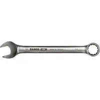 Bahco Stainless Steel Offset 27 Mm 215 Mm Combination Wrench Argenté