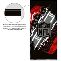 Herding Chiffon de fitness NFL avec rabat (110 x 50 cm)
