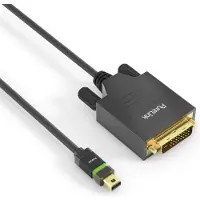 PureLink Câble ULS Cert. 2K High Speed Mini-DisplayPort - DVI-D, 1 m (1 m), Câble vidéo, Noir