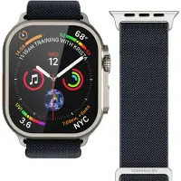 Vonmählen Bracelet Classic Nylon Loop Apple Watch | 38/40/41/42 mm - Navy