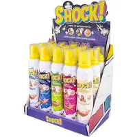 TUBAN SHOCK! Pianko-żel 200ml Présentoir 15 sztuk Mix
