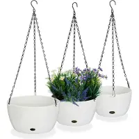 Relaxdays Kit de pots de fleurs (28.50 x 67 cm)