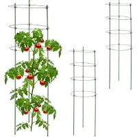 Relaxdays 3x Tomatenturm (28 cm, 28 cm)