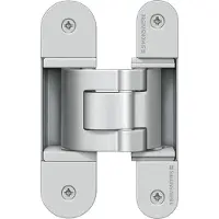 Simonswerk Paumelle SIMONS TECTUS TE 311 3D FVZ,invisible, revêtement argenté