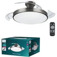 Philips Atlas Ceiling Fan 106 Cm Argenté One Size / EU Plug 220V