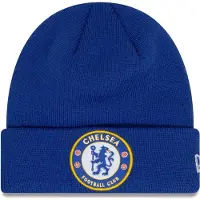 New Era Core Cuff Chelsea Fc Beanie Bleu