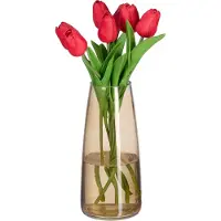Relaxdays Vase en verre (1x)