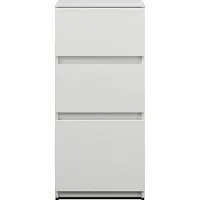 Burgbad Lin20 Armoire basse, 3 tiroirs, 400x407x870mm, USIW040F5375