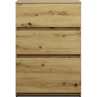 Burgbad Lin20 Armoire basse, 3 tiroirs, 600x357x870mm, USIX060F5353
