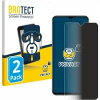 BROTECT Protection Anti-Espion (Samsung Galaxy M33), Téléphone portable : film de protection, Bleu