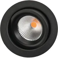 SG ARMATUREN Junistar Eco Lampe À Encastrer Extérieure Led 6W Noire 3000K IP44 - 905240