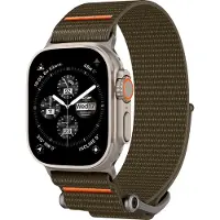 Spigen AMP05982 (42 mm, 44 mm, 45 mm, Nylon), Sangles de montre, Vert