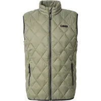 Superdry pour homme. M5012143A Gilet Fuji Lite vert (M), Casuel, Nylon