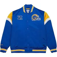 Mitchell & ness M&N Heavyweight Satin Jacke NFL Los Angeles Rams - S
