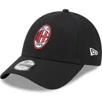 New Era Casquette - 9Forty - A.C. Milan - Noir av. Logo - - 12-16 ans (152-176) - Casquette