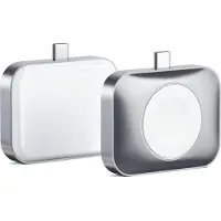Satechi USB-C Watch/AirPods Chargeur – Design Double Face – Chargement sans Fil – Compact et Portable