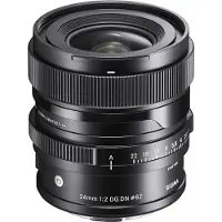 Sigma Objectif hybride 24mm f/2 DG DN Contemporary Noir pour monture L