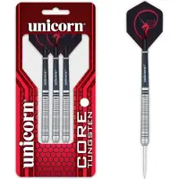 Unicorn Core Tungsten Style 2 fléchettes en acier 1 jeu (24 g)