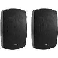 Omnitronic OD-8T Haut-parleur mural 100V noir 2x (Passif), Haut-parleur PA, Noir