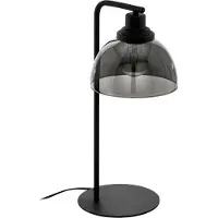 Eglo Beleser Lampe de bureau moderne 1 lumière acier noir