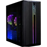 Captiva Jeux vidéo haut de gamme R98-167 (1000 Go, 16 Go, AMD Ryzen 5 7500F, GeForce RTX 5070), PC, Noir