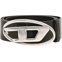Diesel Ceinture noir / argent