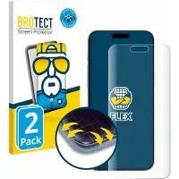 BROTECT Film de protection plein écran Film de protection d'écran clair transparent (Apple iPhone 16 Pro Max), Téléphone portable : film de protection, Transparent