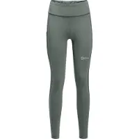 Jack Wolfskin Klintal Leggings Vert M Femme