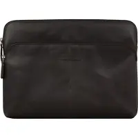 dbramante1928 Skagen Pro+ Sleeve - Pochette ordinateur 14 pouces - Cuir véritable - MacBook Pro 14 pouces - Hunter Dark