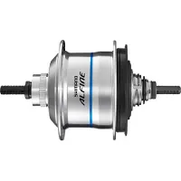 Shimano Moyeux à vitesses intégrées Di2 ALFINE Di2 SG-S7051-8 - Modèle 7051-8, couleur argent, 36 trous.