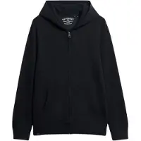 Superdry pour homme. M2014170A Essential navy zip hoodie Essential navy (L), Casuel, Coton, Marine