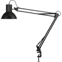 Unilux 400093579 Lampe de table SUCCESS 80, pince/socle, noir