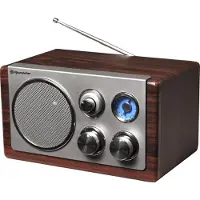 Roadstar HRA-1245WD radio Portable Analog Wood