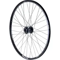 Exal VR DC19 Roue avant à disque 26 pouces noire - polyvalente et stable pour...
