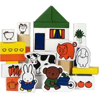 Bambolino toys Ferme des blocs Miffy