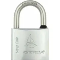 Gerda Cadenas en acier inoxydable chromé, 60 mm / Navy Club